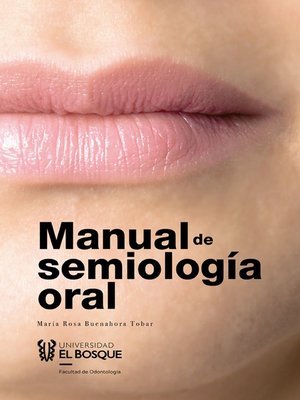 cover image of Manual de semiología oral
